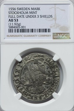 Sweden 1556 1 Mark