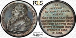 Sweden silver Sten Sture the Elder Medal ND (1728-45) PCGS MS66