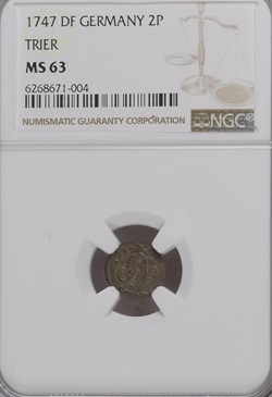 Trier 1747 2 Pfennig