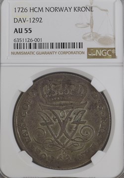 Norway 1726 Krone