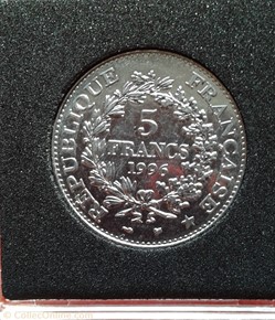 5 frs 1996 UNC