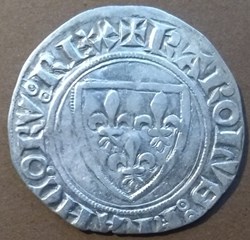 Charles VI blanc guenar (Macon)