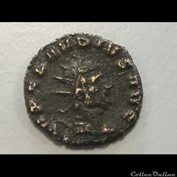 CLAVDIUS II Antoninianus, PROVIDENTIA reverse