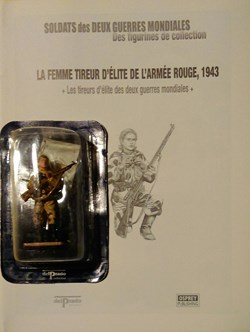 La femme tireur d'élite de l'Armée Rouge 1943