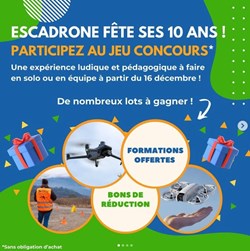 Escadrone fête ses 10 ans avec un défi inédit !