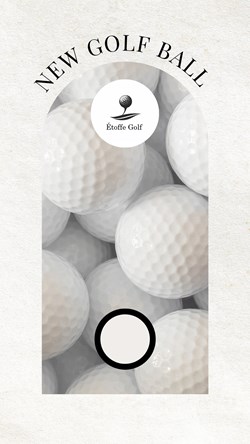 New golf ball 2