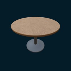 Orion table 60 cm x 43 cm hauteur