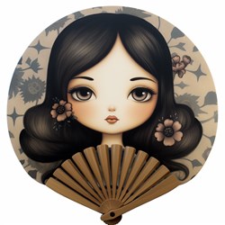 Hand fan - P&P