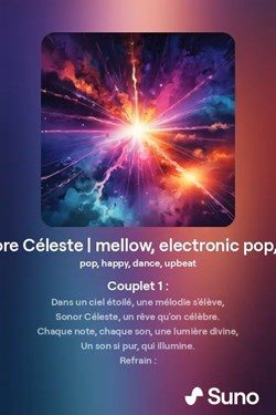 Sonore Céleste | Electronic