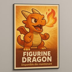 Poster imprimé avec cadre