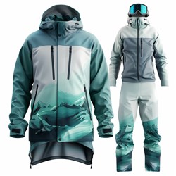 Premium ski attire man