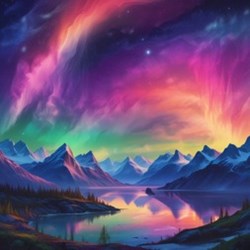 Aurora Alpine Music Video by Suno