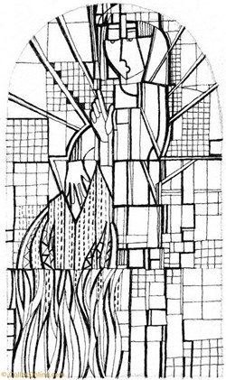 Le Feu - Mise sous plomb - croquis 2