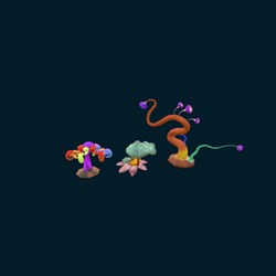 Alien Plants by Luna