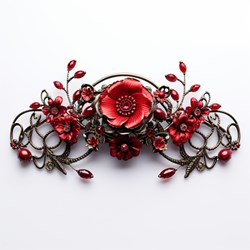 Opulent rose cuff