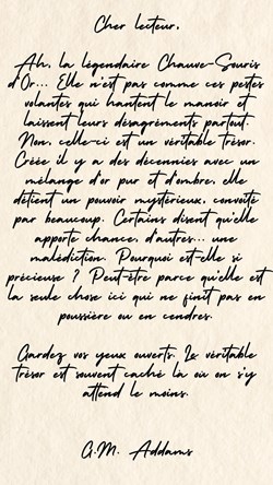 Lettre manuscrite