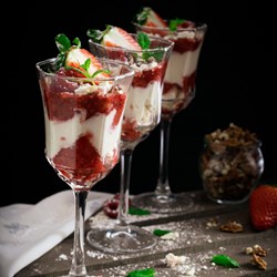 Strawberry Serenade Mascarpone Dessert