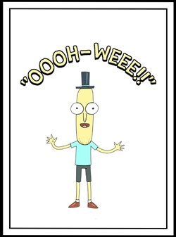 Oooh Weee Mr Poopy Butthole Poster