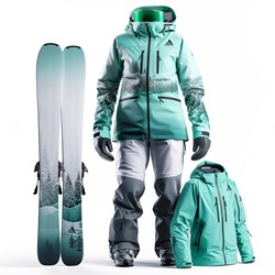 Premium ski attire woman