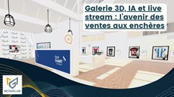 Galerie 3D, IA et live stream : l’avenir des ventes aux enchères