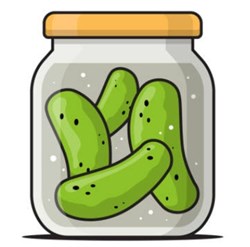 Jar of pickles