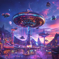 extraterrestrial theme park