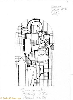 La Jeunesse - Mise sous plomb croquis 2