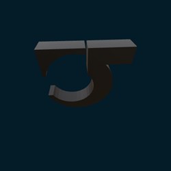 3D logo left