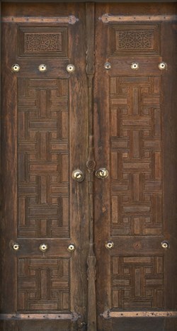 Door to the modern art expo