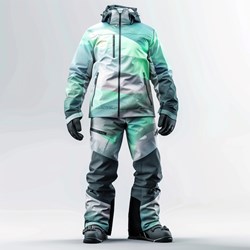 Premium ski attire man
