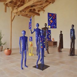 Scuplture famille AB