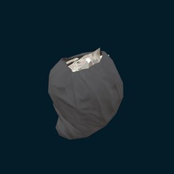 Garbage full of money