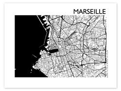 Carte de Marseille