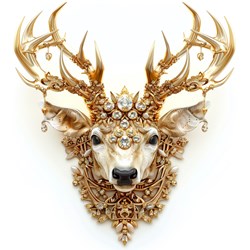 Cerf feuille