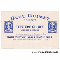 Bleu Guimet Collection Antoine Peillon