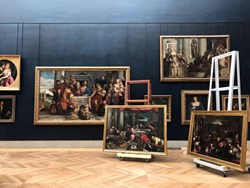 Réouverture de la salle des États rénovée La Joconde retrouve sa place