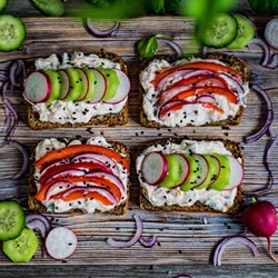Harvest Garden Veggie Sandwich