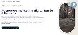 Agence de marketing digital basée à Roubaix