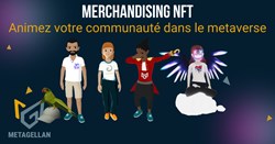 Merchandising NFT, animez votre communauté dans le metaverse