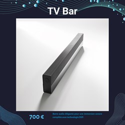 TV Bar prix
