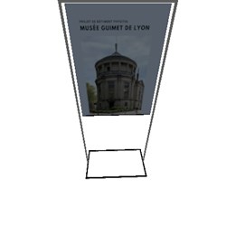 Pancarte Musée Guimet