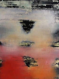 AMAÏA 103X97 Huile sur toile 2020 Carole Bécam