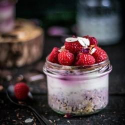 Raspberry Bliss Whipped Cream Delight