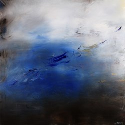 EVANESCENCE 100X100 Huile sur toile 2018 Carole Bécam
