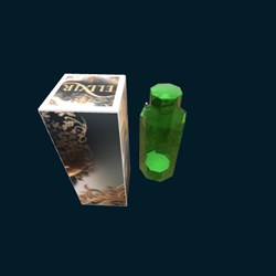 Bottle and packaging - Christmas edition