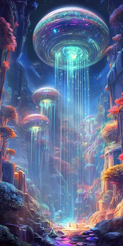 extraterrestrial organic temple