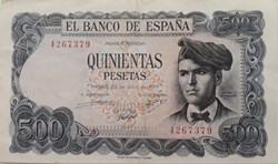 500 pesetas