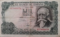 1000 pesetas