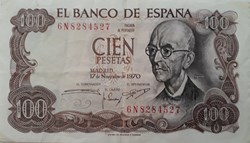 100 pesetas