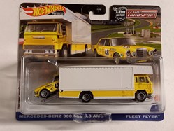 Mercedes 300 SEL + Fleet Flyer